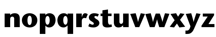 StoneSansStd-Bold Font LOWERCASE