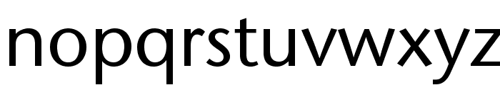 StoneSansStd-Medium Font LOWERCASE