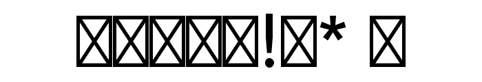 StoneSansStd-Phonetic Font OTHER CHARS
