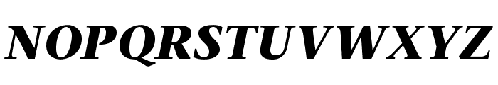 StoneSerifStd-BoldItalic Font UPPERCASE