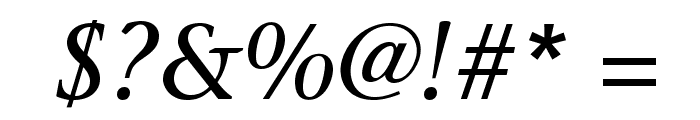 StoneSerifStd-MediumItalic Font OTHER CHARS