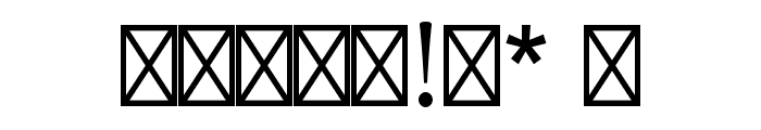 StoneSerifStd-Phonetic Font OTHER CHARS