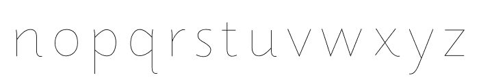 Strato Inline Font LOWERCASE