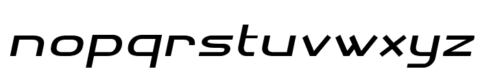 Stratos-BoldItalic Font LOWERCASE