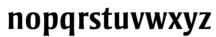 StrayhornMTStd-Bold Font LOWERCASE