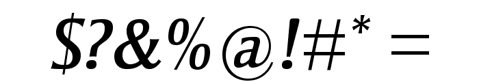 StrayhornMTStd-Italic Font OTHER CHARS