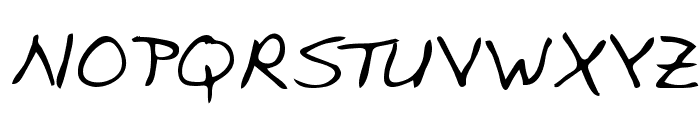 Stubbs Regular Font UPPERCASE