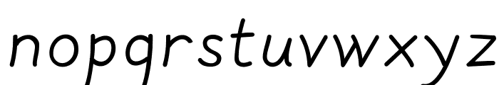StudentRally Font LOWERCASE