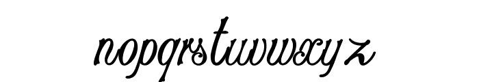 Stylique-Bold Font LOWERCASE