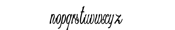 Stylique-CondensedBold Font LOWERCASE