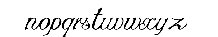 Stylique-ExpandedRegular Font LOWERCASE