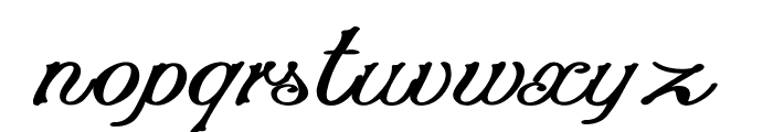 Stylique-ExtraexpandedBold Font LOWERCASE