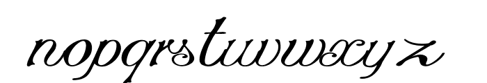 Stylique-ExtraexpandedRegular Font LOWERCASE