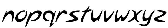 StylodoItalic Font LOWERCASE