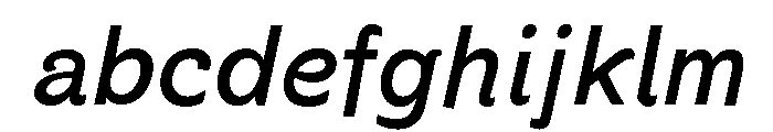 St. G. Schrift Regular Italic FONT