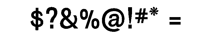 St. G. Schrift Regular Font OTHER CHARS