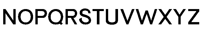 St. G. Schrift Regular Font UPPERCASE
