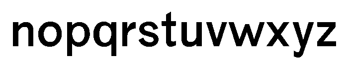 St. G. Schrift Regular Font LOWERCASE