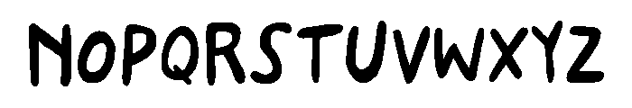 Stabile Regular Font LOWERCASE