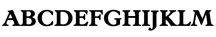 Stanhope Bold Font UPPERCASE