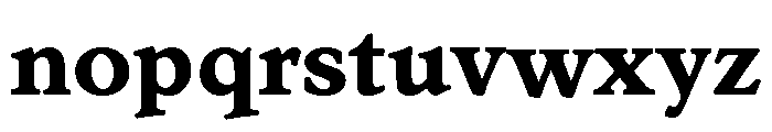Stanhope Bold Font LOWERCASE