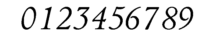 Stanhope Light Italic Font OTHER CHARS