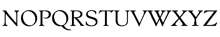 Stanhope Light Font UPPERCASE