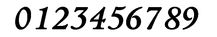 Stanhope Medium Italic Font OTHER CHARS