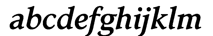 Stanhope Medium Italic FONT