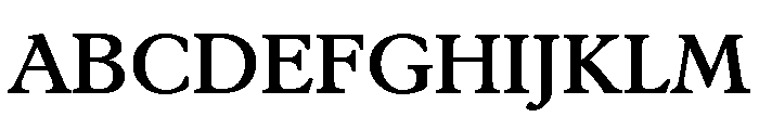Stanhope Medium Font UPPERCASE