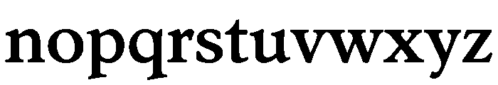 Stanhope Medium Font LOWERCASE