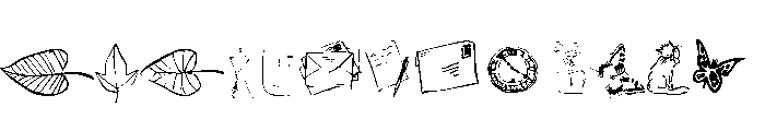 Stanyan Autumn Extras Font UPPERCASE