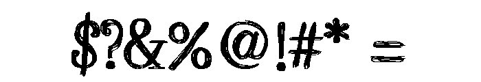 Stanyan Bold Font OTHER CHARS