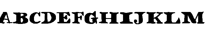 Stanyan Eros Regular Font UPPERCASE