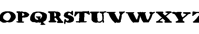Stanyan Eros Regular Font UPPERCASE