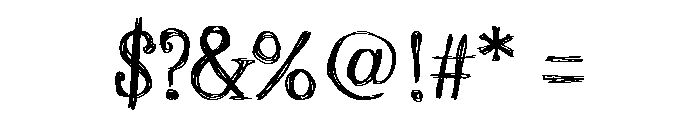 Stanyan Regular Font OTHER CHARS