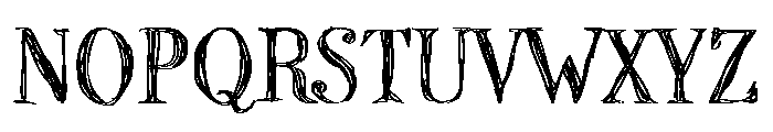 Stanyan Regular Font UPPERCASE