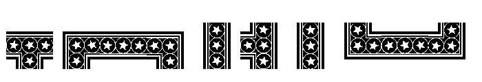 Star Ornaments Regular Font OTHER CHARS