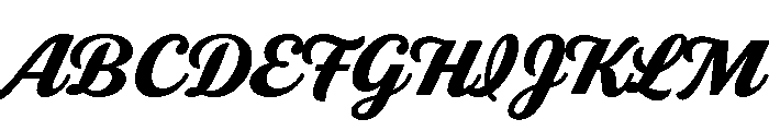 Stash Black Font UPPERCASE
