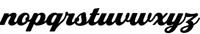 Stash Black Font LOWERCASE