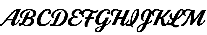 Stash Bold Font UPPERCASE