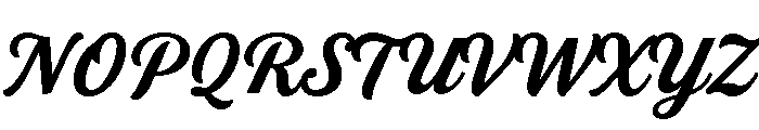 Stash Bold Font UPPERCASE