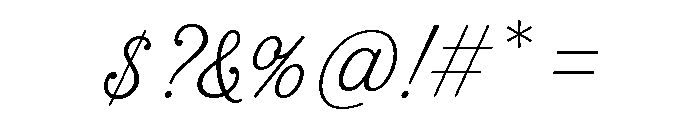 Stash Light Font OTHER CHARS