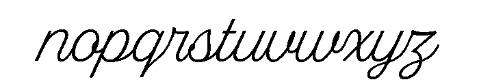 Stash Light Font LOWERCASE