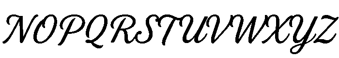 Stash Regular Font UPPERCASE
