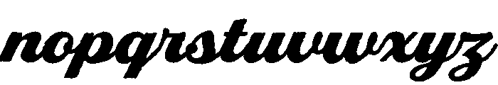 Stash Vintage Black Font LOWERCASE