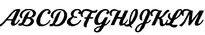 Stash Vintage Bold Font UPPERCASE
