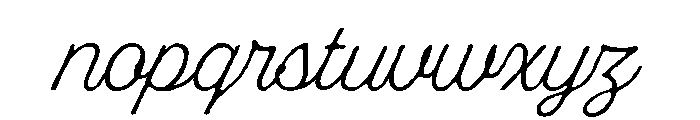 Stash Vintage Light Font LOWERCASE