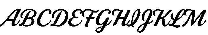 Stash Vintage Medium Font UPPERCASE