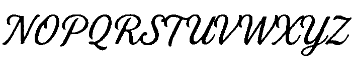 Stash Vintage Regular Font UPPERCASE